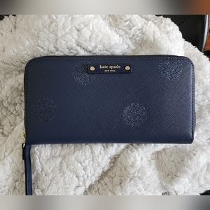 Navy Blue Kate Spade Wallet